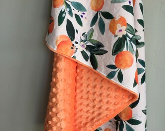 clementine baby blanket