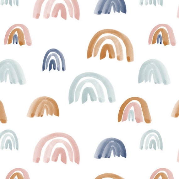 Watercolor Rainbow Crib Sheet Rainbow Boppy Cover Yellow Rainbow Golden Rainbow Car Seat Canopy Baby Blanket Changing Rainbow Baby Bedding