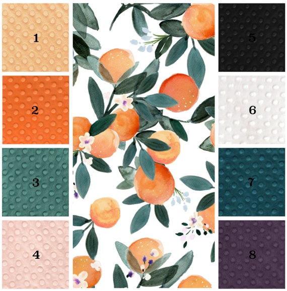 clementine crib sheets
