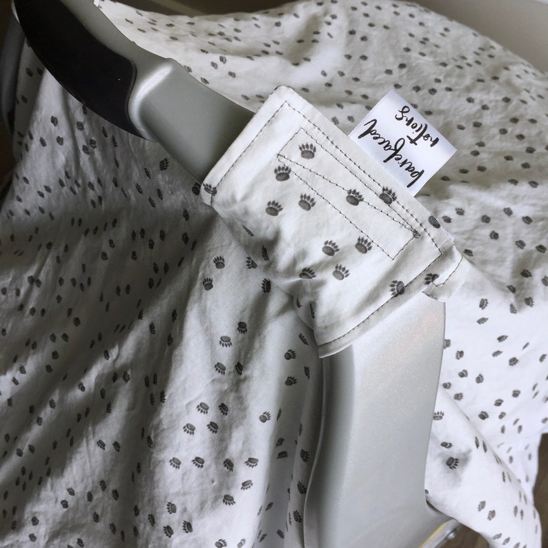 Bear Tracks Baby Bedding Small Animal Tracks Woodland Adventure Nursery