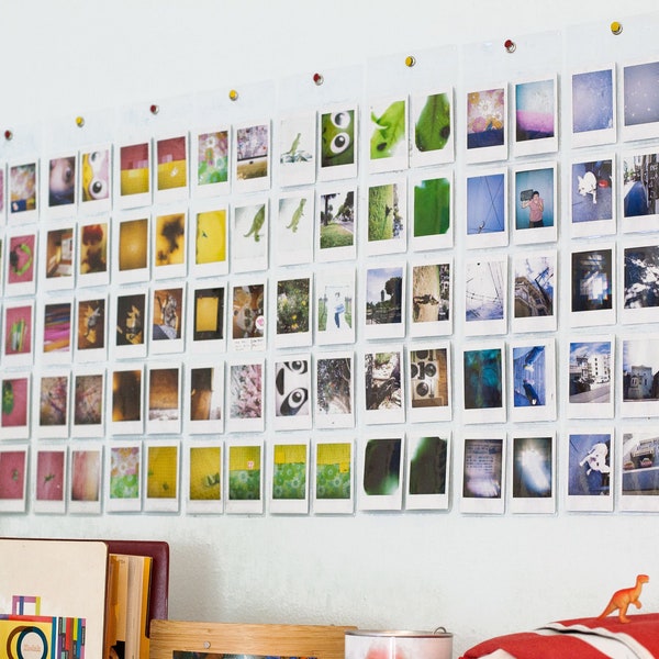 Wall Pocket or Photo Album for Fujifilm Instax Mini Film Holder (10 photos)