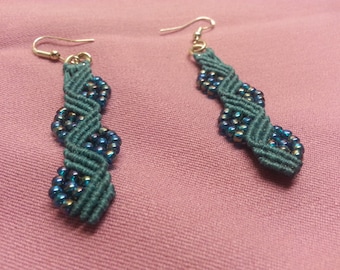 macrame earrings