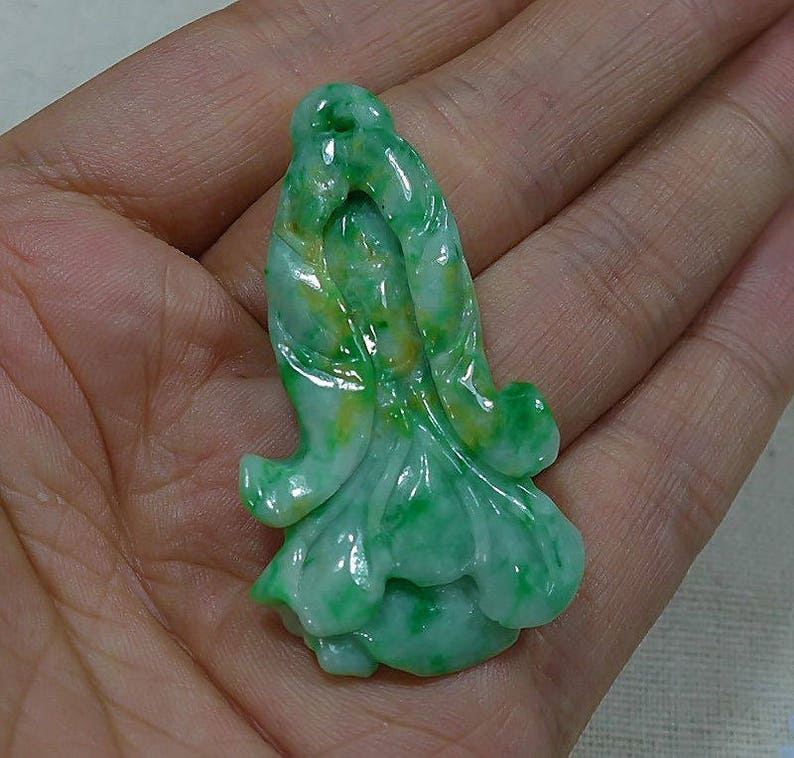 Certified Grade A Untreated Emerald Green Jadeite Luck Cabbage Etsy