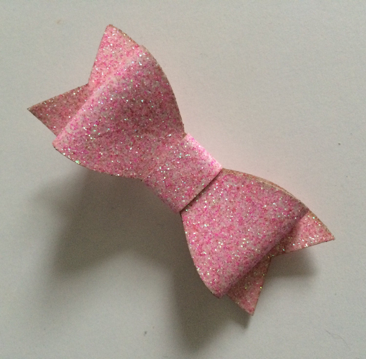 Baby Pink Bow Hair Clips Set of 2 Etsy UK