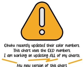 Ohuhu Honolulu 320 Swatch Chart: Brush Tip Alcohol Marker (Printable PDF)