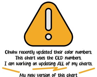 Ohuhu Honolulu 36 Skin Tones Swatch Chart: Brush Tip Markers (Printable PDF)