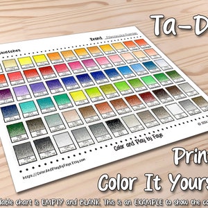 Prismacolor Premier 72 Swatch Page | DIY Colored Pencil Charts ...