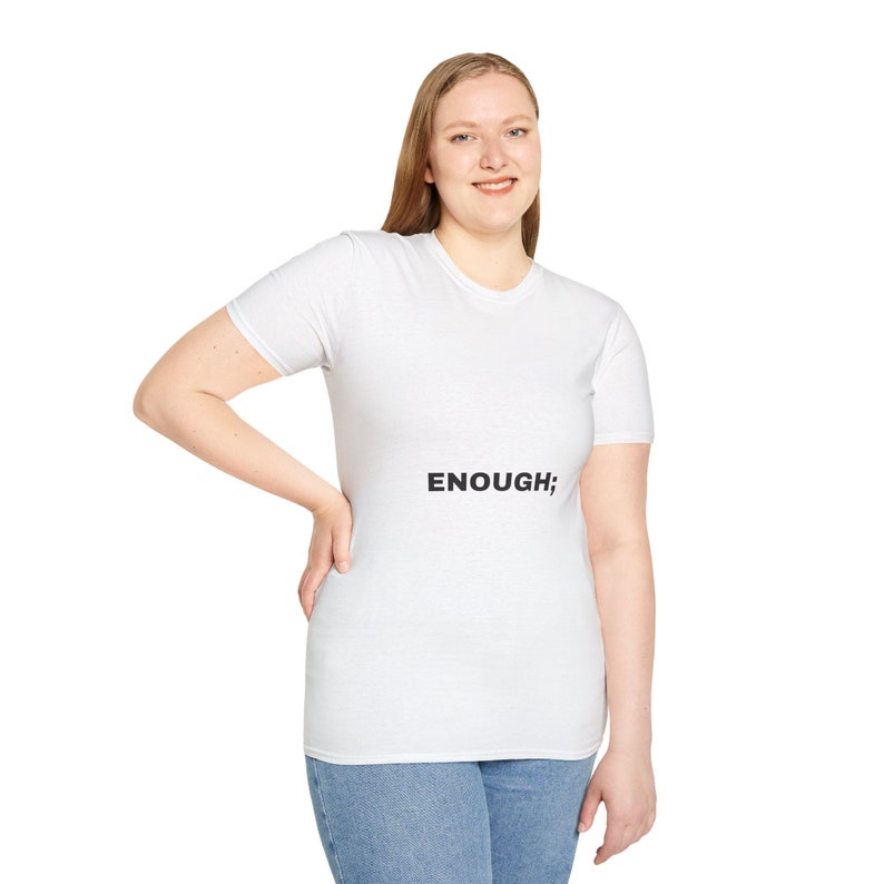 Unisex Softstyle T-Shirt I am enough T-shirts Freedom T-shirt I am worth it T-shirt image 6