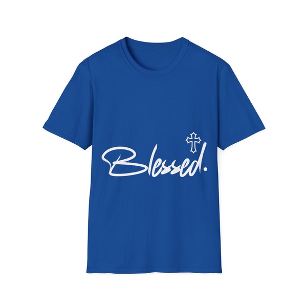 Blessed Unisex Softstyle T-Shirt | Blessed T-Shirts | Blessed | Religious T-Shirts | Religious