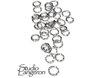 0.9 mm Inside Diameter 2.0 3.5 4.0 5.0 mm Open jump rings 10 pcsPkg 925 Sterling Silver Open Jump Rings 19 Gauge Silver ring 2.5