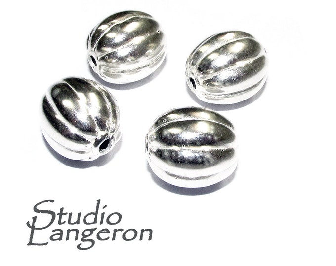925 sterling silver handmade beads BB73, handmade beads, silver beads, Jewelry making, Large bead, decorative bead, Original beads - 1 piece