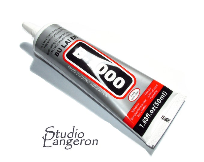 B7000 Permanent Craft Adhesive 50ml (1.68 oz), Jewelry Craft Adhesive Glue, beading Glue, Beading Suppliers, Jewelry making - 1 piece