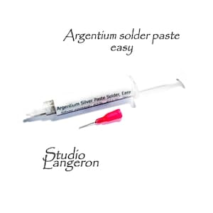Argentium Silber Lötpaste, Easy, 9 gram, Melting Point 671, Silberlötspritze, Easy Argentium Lot, Schmuckherstellung - 1 Stück