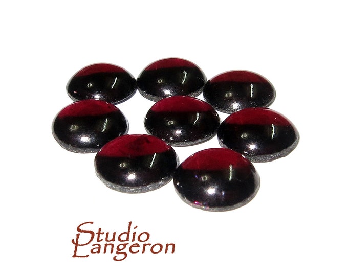 9 mm Garnet Round Cabochon Natural Gemstone Calibrated Size, Garnet Gemstone, Natural gemstone, Garnet cabochon, Jewelry making - 1 piece