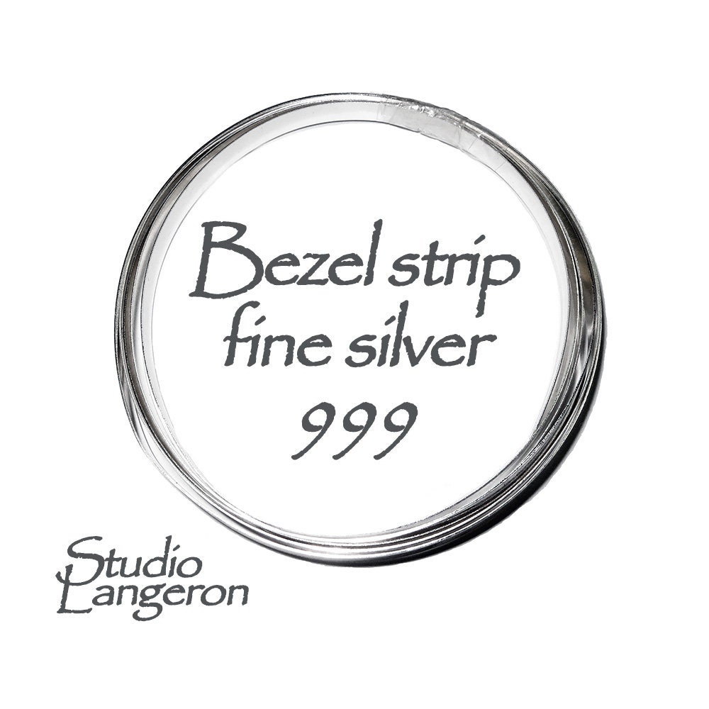 Fine Silver (99.9%) Bezel Strip