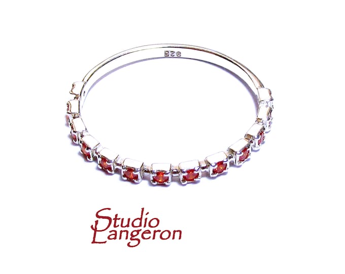Garnet ring 925 sterling silver size 8, Handmade ring, single copy, sterling silver, Garnet  ring, silver ring, gemstone
