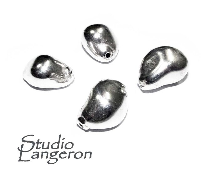925 sterling silver handmade beads BS79, silver beads, Jewelry making, handmade beads, decorative beads, Original bead, Large bead - 1 piece