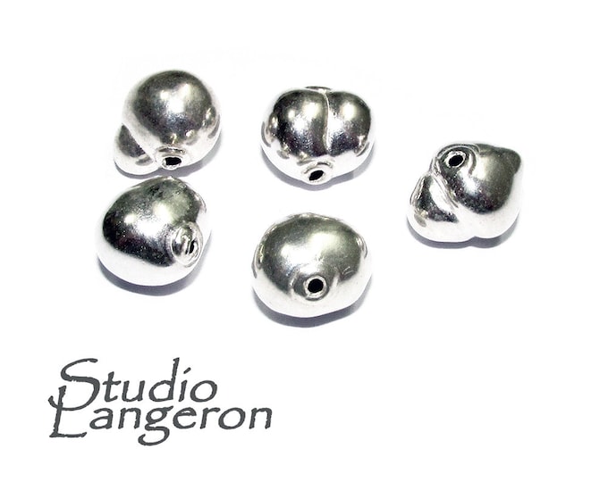 925 sterling silver handmade beads BB 58, handmade, silver beads, silver, beads, handmade beads, decorative beads, Original beads - 1 piece