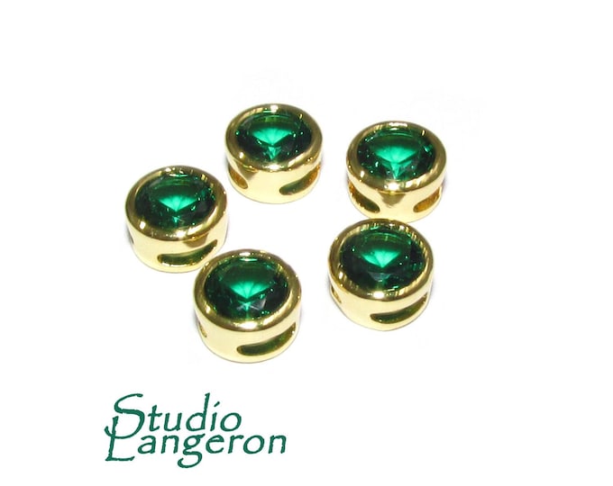 14K yellow gold filled decorative round beads with chalcedony size 6.2x3.8 mm, Jewelry making, Gold filled beads, chalcedony - 1 piece