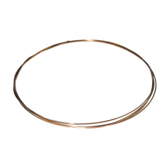 Solid gold outlet wire for jewelry