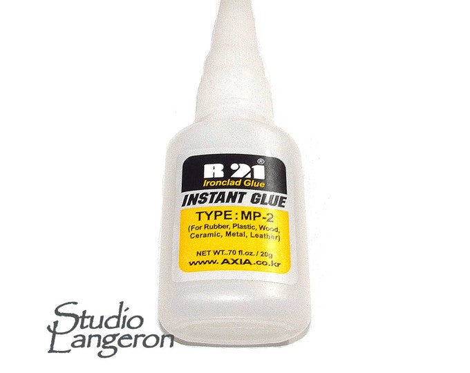 R21 Super Glue Instant Glue 20g multi-porpuse, Jewelry Craft Adhesive Glue, beading Glue, Beading Suppliers, Jewelry making, Glue - 1 piece