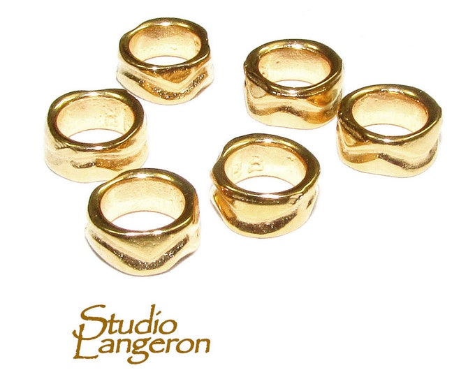 14K Gold Filled Bead Tubes sizes 3.2x4.8 mm, tube beads, tubes gold filled, tubes findings, tubes bracelet, Jewelry making - 1 piece