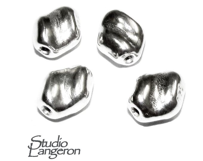 925 sterling silver handmade beads BP120, silver beads, Jewelry making, handmade beads, decorative beads, Original beads - 1 piece