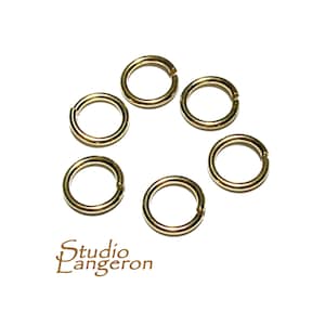 14K Gold Filled Open Jump Rings size 1.5x8 mm, Gold Filled jump rings, Jewelry making, Jump ring, Large jump ring, Gold filled - 1 piece