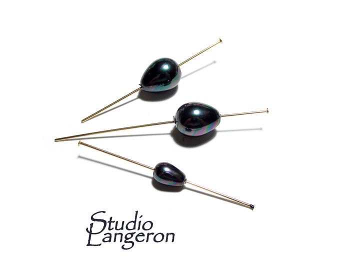 Natural Sea shell pearl Teardrop drilled Beads size 6x9, 8x12, 10x13mm, Natural shell pearl Matching Drilled Beads, Jewelry making - 1 piece