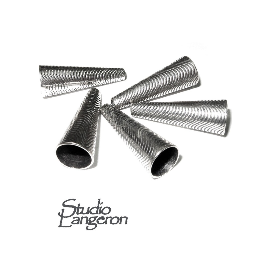 925 Sterling Silver Bead Cones, Beading Cones, Cones, Sterling Silver