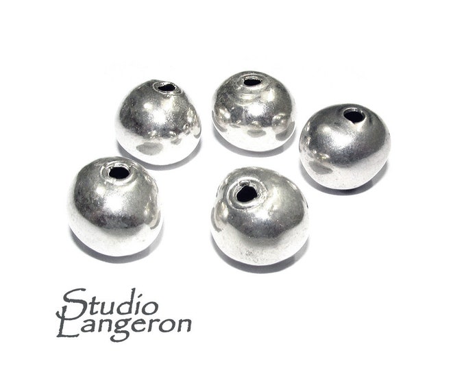 925 sterling silver handmade beads BB34, silver beads, handmade beads, Jewelry making, decorative bead, Original bead, Large beads - 1 piece