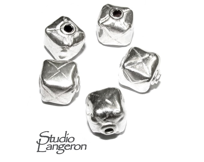 925 sterling silver handmade beads BS80, Jewelry making, silver beads, beads, handmade beads, decorative beads, Original beads - 1 piece