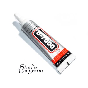 B7000 Glue Rhinestone Applicator Kit, Clear B-7000 Glue with Precision Tip Art D