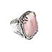 Statement Natural Peruvian Pink Opal Ring 925 Sterling Silver Size 8 ...