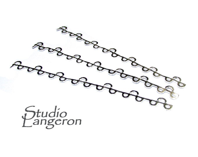999 Fine silver Casted Bezel wire size 6.5x0.45 cm (2.4 inch), Gallery wire, Setting silver, Gallery pattern, Wire, Jewelry making - 1 piece