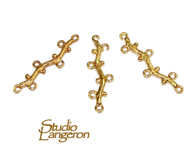 14K Gold filled connector size 30x8 mm, gold filled link component, Jewelry making, Gold filled, Link Connector, Jewelry connector - 1 piece
