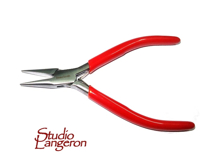 Chain nose pliers Professionally Prepared for Jewelry Making PL710, Bead Smith, Length 120 mm (4.8 inch), Jewelry making  - 1 piece
