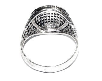 925 Sterling Silver Ring Size 10 1/2, Handmade Ring, Single