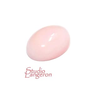 VERKAUF!  Natürlicher Rosa Opal, Cabochon, Größe 17.8x13x6.8 mm, Natürlicher Rosa Opal, Natürlicher Edelstein, Schmuckherstellung - 1 Stück