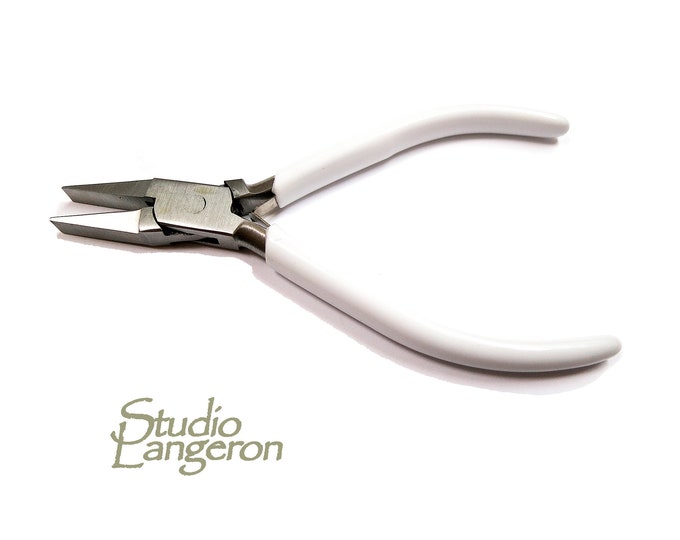 Flat-Nose Large Pliers Professionally Prepared for Jewelry Making PL316, Bead Smith, Length 130 mm (5.0 inch), Jewelry making  - 1 piece