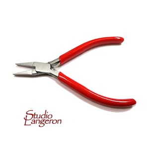 Flat-Nose Pliers Professionally Prepared for Jewelry Making PL716, Bead Smith, Length 120 mm (4.8 inch), Jewelry making  - 1 piece