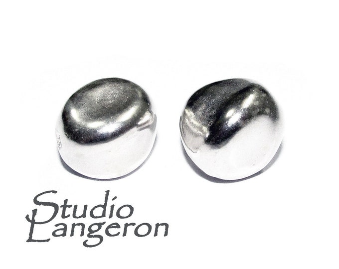 925 sterling silver handmade beads BB 38, silver beads, Jewelry making, handmade beads, decorative beads, Original beads - 1 piece