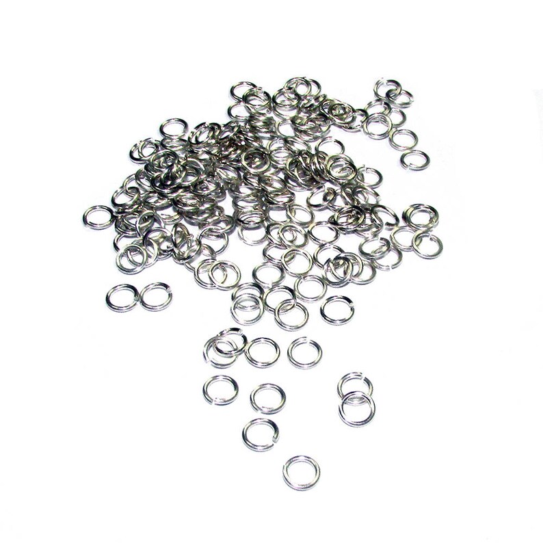 0.9 mm Inside Diameter 2.0 3.5 4.0 5.0 mm Open jump rings 10 pcsPkg 925 Sterling Silver Open Jump Rings 19 Gauge Silver ring 2.5