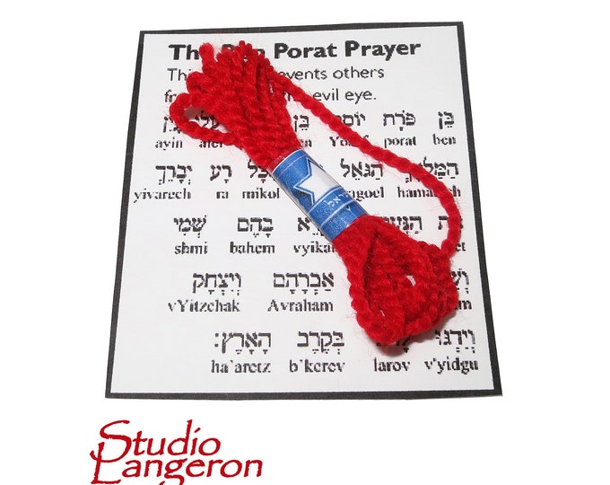 Red string Jerusalem StudioLangeron