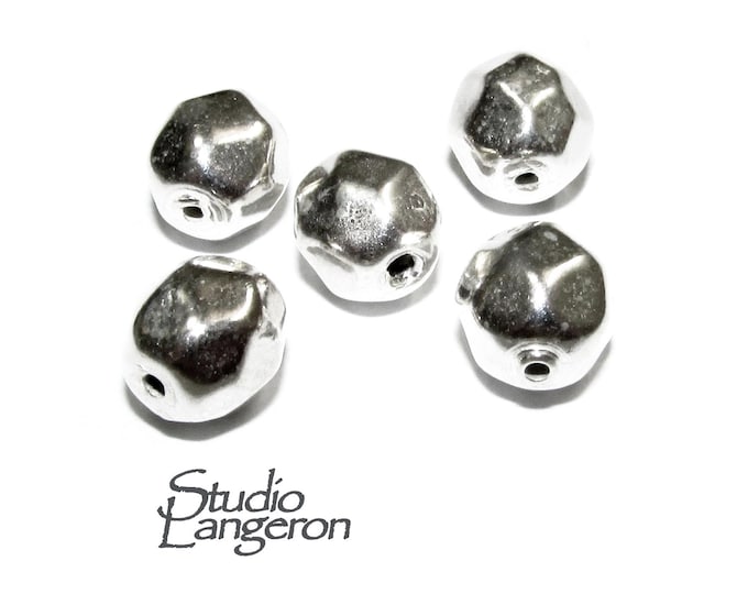 925 sterling silver handmade beads BP140, silver beads, Jewelry making, handmade beads, decorative beads, Original beads - 1 piece
