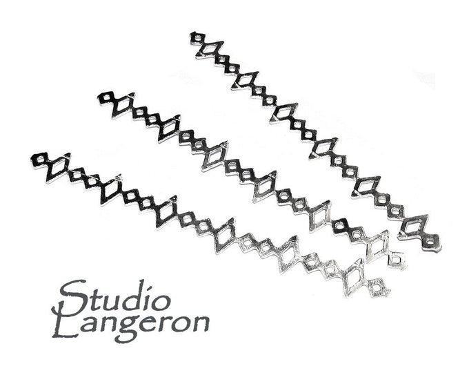 999 Fine silver Casted Bezel wire size 6.5x0.7 cm (2.6 inch), Gallery wire, Setting silver, Gallery pattern, Jewelry making - 1 piece