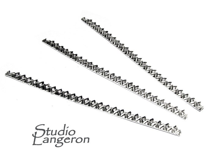 999 Fine silver Casted Bezel wire size 6.5x0.35 cm (2.6 inch), Gallery wire, Jewelry making, Gallery pattern, Wire, Silver wire - 1 piece