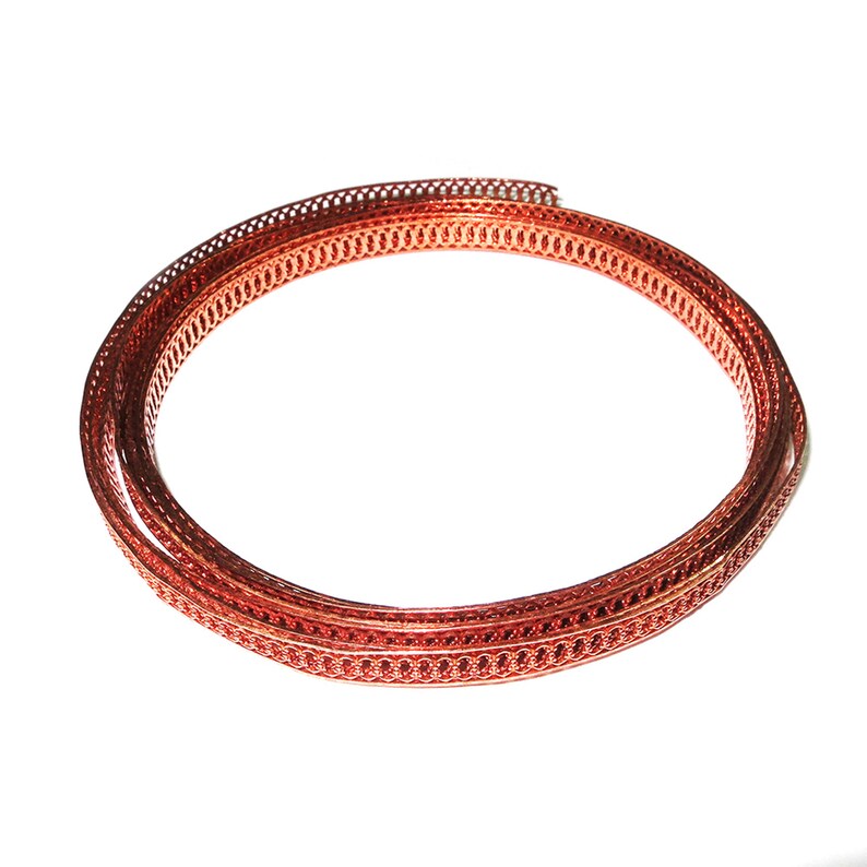 Natural Copper Bezel Wire Gallery Wire Gallery Ribbon Etsy Australia
