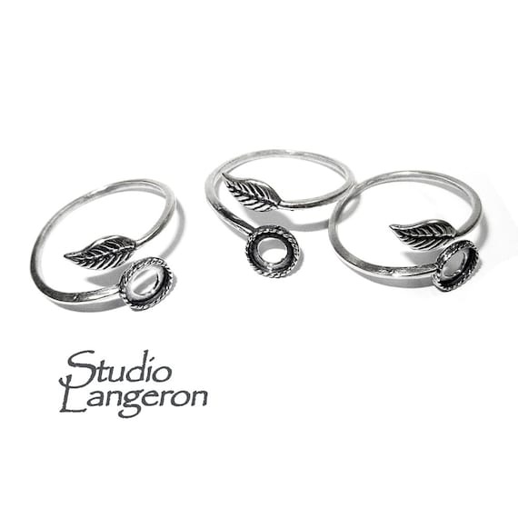 925 sterling silver base ring with oval bezel cup 10x12 mm size 4 blank ring bezel cup 8 925 silver ring silver ring 6 7 5 1 piece