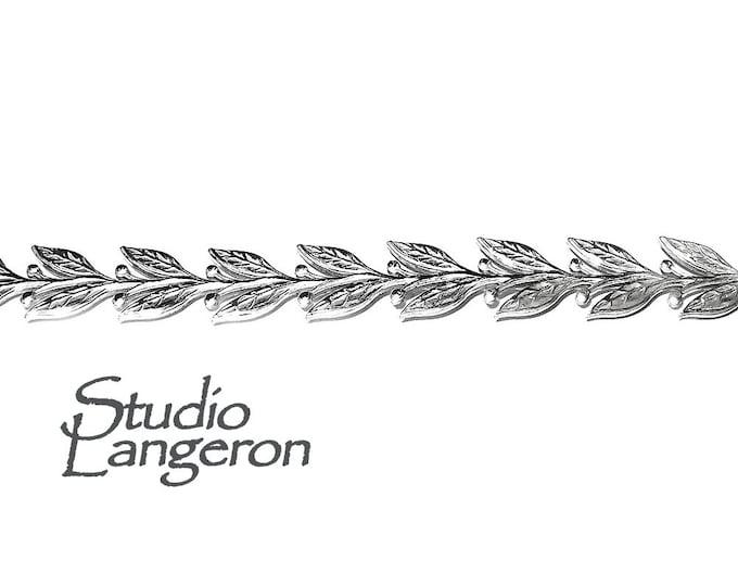 935 Argentium Silver Bezel wire, Gallery wire, Gallery ribbon, Gallery pattern, Argentium silver, Jewelry making, Wire - 4 inch (10 cm)